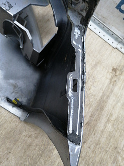 AA045706; Бампер передний, S-line; под паркт.; под омыват. (8K0 807 437 S) для Audi A4 B8/БУ; Оригинал; Р2, Удовлетворительное; 