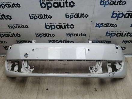 BA000247; Бампер передний; под паркт.; под омыват. (5M0807221N) для Volkswagen Golf Plus II (2009-2014)/БУ; Оригинал; Р1, Мелкий дефект; 