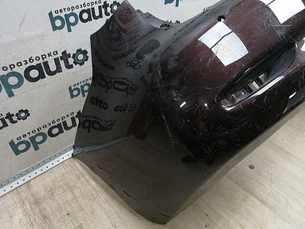 AA045384; Бампер задний, под накладку; под паркт. (85022-1LA0H) для Infiniti QX80 I рест. (2014-2017)/БУ; Оригинал; Р1, Мелкий дефект; 