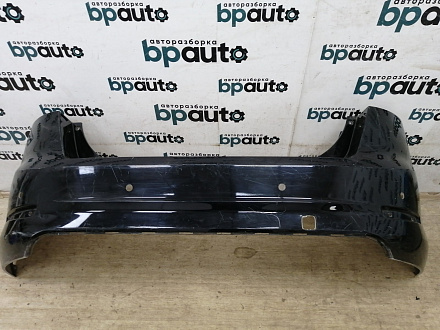 AA022570; Бампер задний; под паркт. (BS71-F17906) для Ford Mondeo Sedan IV рест. (2010- 2014)/БУ; Оригинал; Р1, Мелкий дефект; 