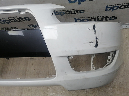 AA045849; Бампер передний, v1.5, v1.8, без отв. под расш.; без паркт.; без омыват. (6400B226229ZZ) для Mitsubishi Lancer/БУ; Оригинал; Р1, Мелкий дефект; 