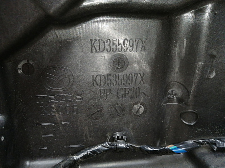 AA045163; Дверь передняя левая (KD53-59010) для Mazda CX-5/БУ; Оригинал; Р1, Мелкий дефект; 