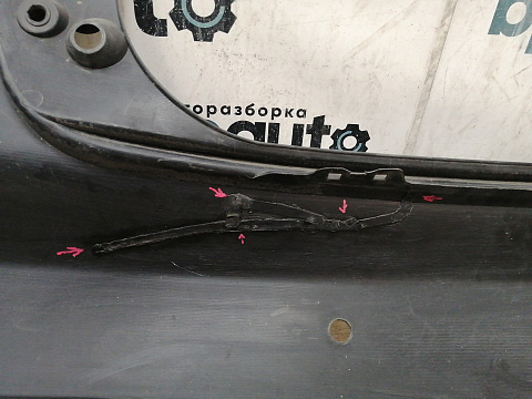 Фотография детали AA039901; Бампер задний; под паркт. (85022-BV80H) для Nissan Juke I рест. (2014-2019)/БУ; Оригинал; Р1, Мелкий дефект; . Фото номер 12