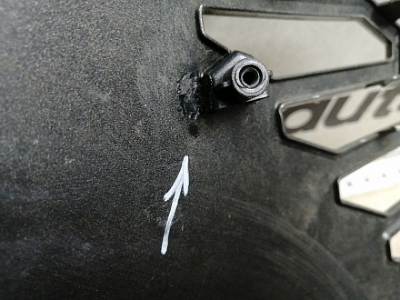 AA045853; Бампер передний; под паркт.; без омыват. (602002155AA) для Omoda C5 (2022- н.в.)/БУ; Оригинал; Р1, Мелкий дефект; 