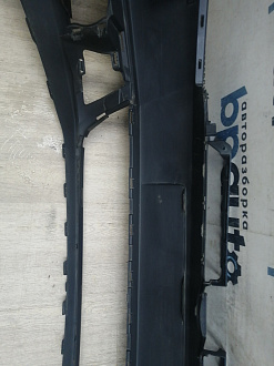 AA045978; Бампер передний; без паркт.; под омыват. (5K0807221) для Volkswagen Golf/БУ; Оригинал; Р1, Мелкий дефект; 