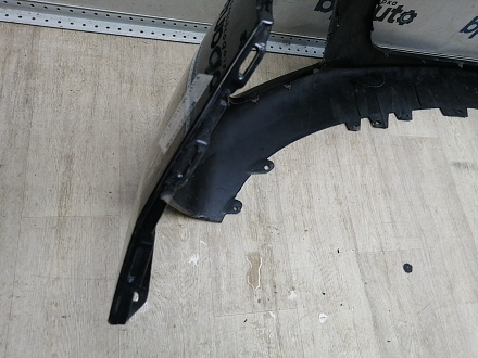 AA045911; Бампер передний; без паркт.; под омыват. (EH44-50031) для Mazda CX-7 I рест. (2009-2012)/БУ; Оригинал; Р1, Мелкий дефект; 