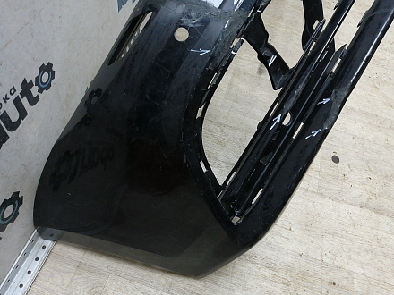 AA045702; Бампер передний; под паркт.; под омыват. (5СU807221A) для Volkswagen Jetta VI рест. (2015-2018)/БУ; Оригинал; Р2, Удовлетворительное; 