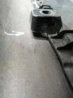 BA000136; Бампер задний; без паркт. (86611-M0000) для Hyundai Creta I (2016-2021)/БУ; Оригинал; Р2, Удовлетворительное; 