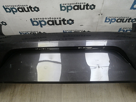 AA046092; Бампер задний, без молдинга; без паркт. (3AE807417) для Volkswagen Passat B7 Sedan (2011- 2014)/БУ; Оригинал; Р1, Мелкий дефект; 