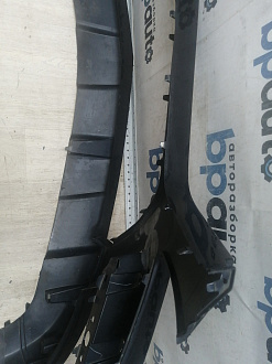 AA045761; Бампер передний, AMG; под паркт.; под омыват. (A1668856425) для Mercedes-Benz GL-klasse II (X166) (2012-2016)/БУ; Оригинал; Р1, Мелкий дефект; 