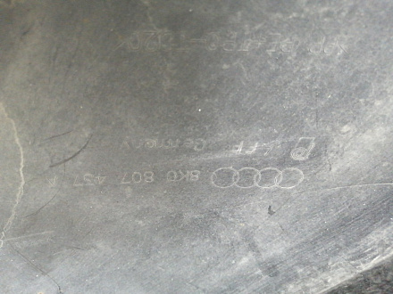 BA000155; Бампер передний; без паркт.; под омыват. (8K0 807 437 A) для Audi A4 B8/БУ; Оригинал; Р1, Мелкий дефект; 