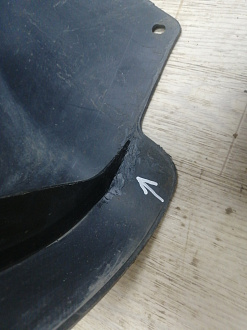 AA045719; Бампер передний; без паркт.; без омыват. (2K5807221A) для Volkswagen Caddy III рест. (2010-2015)/БУ; Оригинал; Р1, Мелкий дефект; 