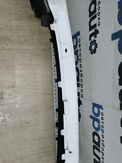 AA045880; Бампер передний; под паркт.; под омыват. (J8A2-17F003-AAW) для Land Rover Range Rover Velar L560 (2017 - 2023)/БУ; Оригинал; Р1, Мелкий дефект; 