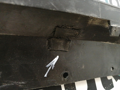 Фотография детали AA037380; Юбка заднего бампера (22960930) для Cadillac Escalade IV (2014-2020)/БУ; Оригинал; Р1, Мелкий дефект; . Фото номер 18