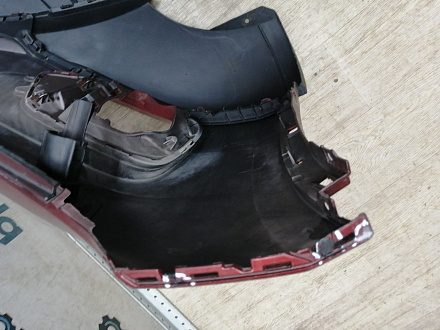 BA000190; Бампер передний, Track-Field; без паркт.; под омыват. (5N0807221T) для Volkswagen Tiguan I рест. (2011- 2016)/БУ; Оригинал; Р1, Мелкий дефект; 