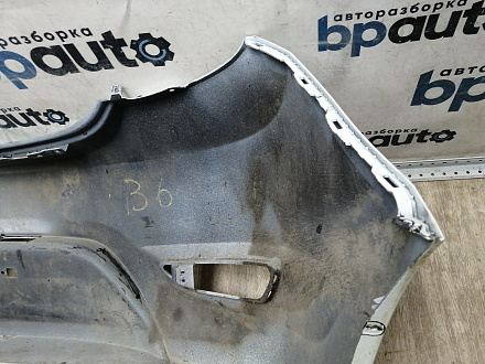 AA045614; Бампер задний; без паркт. (86611-4L200) для Hyundai Solaris I HB (2010- 2014)/БУ; Оригинал; Р2, Удовлетворительное; 