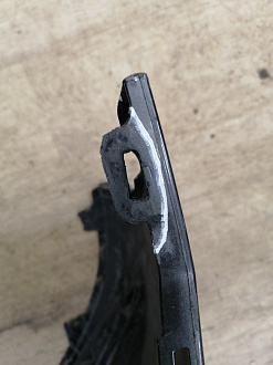 AA038414; Бампер передний; под паркт.; под омыват. (GSH7-50031) для Mazda 6 III (GJ) рест. 2 (2018-2024)/БУ; Оригинал; Р1, Мелкий дефект; 