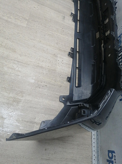 AA045965; Бампер передний; под паркт.; под омыват. (52119-60G50) для Toyota Land Cruiser Prado 150 рест. (2013 — 2017)/БУ; Оригинал; Р1, Мелкий дефект; 