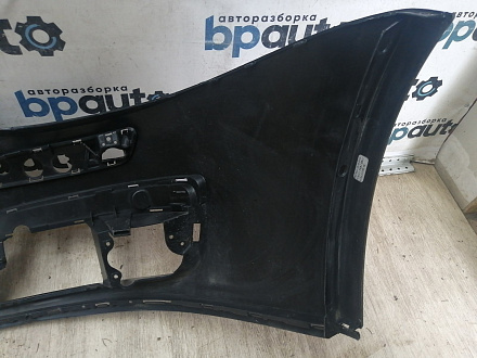 AA044498; Бампер передний; без паркт.; под омыват. (1K0807221D) для Volkswagen Jetta V (2005- 2010)/БУ; Оригинал; Р1, Мелкий дефект; 
