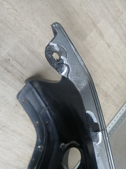 AA046010; Бампер передний; без паркт.; под омыват. (62022-BH10H) для Nissan Note I рест. (2009-2013)/БУ; Оригинал; Р1, Мелкий дефект; 