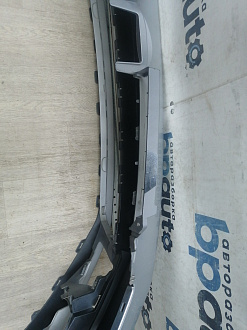 AA045979; Бампер передний; без паркт.; под омыват. (5K0807221) для Volkswagen Golf/БУ; Оригинал; Р1, Мелкий дефект; 