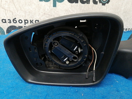 AA034898; Зеркало левое, без повторителя поворота (6RU 857 501) для Volkswagen Polo/БУ; Оригинал; Р1, Мелкий дефект; 