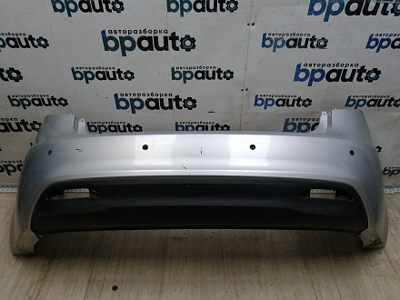 AA046112; Бампер задний; под паркт. (86611-4Y000) для Kia Rio III Sedan (2011- 2015)/БУ; Оригинал; Р1, Мелкий дефект; 