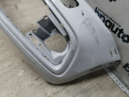 BA000254; Бампер передний, S-line; без паркт.; под омыват. (8R0 807 437 AC) для Audi Q5 I рест. (2012-2017)/БУ; Оригинал; Р1, Мелкий дефект; 