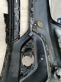 AA044919; Бампер передний; под паркт.; под омыват. (95122388) для Opel Mokka (2012 - 2015)/БУ; Оригинал; Р1, Мелкий дефект; 