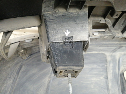 AA026197; Бампер задний; под паркт. (8U0 807 511 С) для Audi Q3 I (2011-2014)/БУ; Оригинал; Р1, Мелкий дефект; 