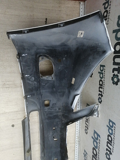 AA046047; Бампер передний; под паркт.; под омыват. (52119-48270) для Lexus RX III (2009 — 2012)/БУ; Оригинал; Р1, Мелкий дефект; 
