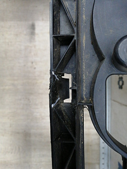 AA045627; Бампер передний; под паркт.; под омыват. (4G0 807 437) для Audi A6 C7/БУ; Оригинал; Р1, Мелкий дефект; 