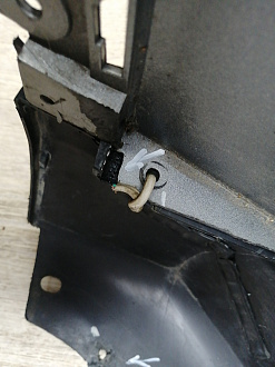 AA045843; Бампер передний; под паркт.; без омыват. (602002155AA) для Omoda C5 (2022- н.в.)/БУ; Оригинал; Р1, Мелкий дефект; 