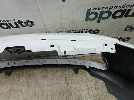 AA044365; Бампер передний; без паркт.; без омыват. (8A61-17K819) для Ford Fiesta VI (2008-2013)/БУ; Оригинал; Р1, Мелкий дефект; 
