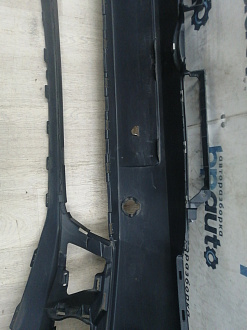 AA045977; Бампер передний; без паркт.; под омыват. (5K0807221) для Volkswagen Golf/БУ; Оригинал; Р1, Мелкий дефект; 