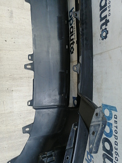 AA046185; Бампер передний; под паркт.; под омыват. (52119-60E01) для Toyota Land Cruiser Prado 150 (2010 — 2013)/БУ; Оригинал; Р1, Мелкий дефект; 