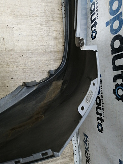 AA046119; Бампер задний; без паркт. (86611-4Y000) для Kia Rio III Sedan (2011- 2015)/БУ; Оригинал; Р1, Мелкий дефект; 