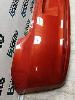 AA044591; Бампер задний; без паркт. (6R6807421BK) для Volkswagen Polo V Hatchback (2009-2013)/БУ; Оригинал; Р1, Мелкий дефект; 