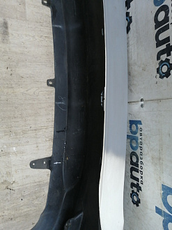 AA044345; Бампер задний; без паркт. (52159-12B30) для Toyota Corolla 150 рест. (2010-2013)/БУ; Оригинал; Р1, Мелкий дефект; 