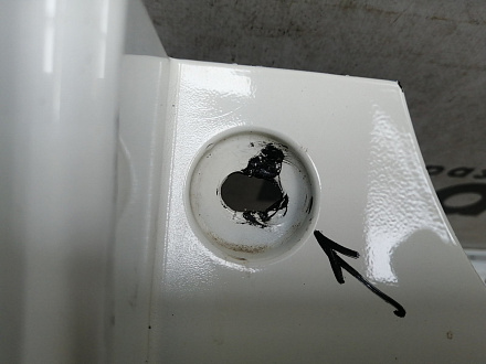 AA046079; Бампер задний; без паркт. (85022 9U040) для Nissan Note/БУ; Оригинал; Р1, Мелкий дефект; 