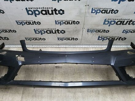 AA045428; Бампер передний, AMG; под паркт.; под омыват. (A2048807847) для Mercedes-Benz C-klasse III рест. (W204) (2011-2015)/БУ; Оригинал; Р1, Мелкий дефект; 