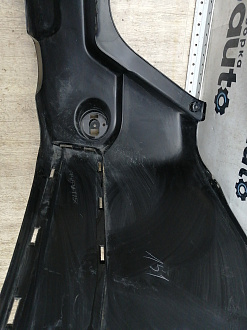 BA000198; Бампер задний; без паркт. (85022-JU14H) для Nissan X-Trail T31/БУ; Оригинал; Р1, Мелкий дефект; 