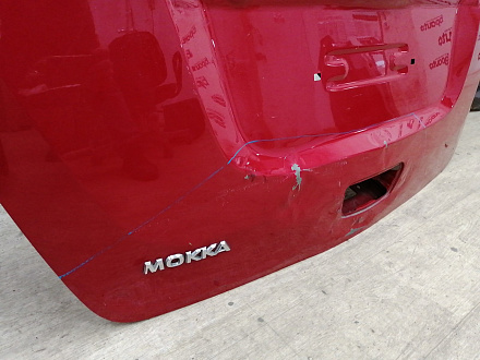 AA037874; Крышка багажника (95261593) для Opel Mokka (2012 - 2015)/БУ; Оригинал; Р2, Удовлетворительное; 