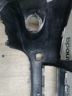 AA045778; Бампер передний; без паркт.; под омыват. (52119-42730) для Toyota Rav4 30 рест. V 2.4 (2009 - 2010)/БУ; Оригинал; Р1, Мелкий дефект; 