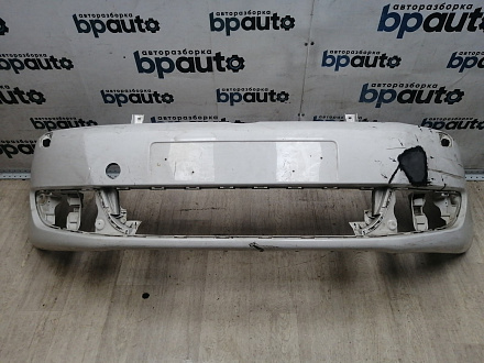 BA000246; Бампер передний; без паркт.; под омыват. (5M0807221N) для Volkswagen Golf Plus II (2009-2014)/БУ; Оригинал; Р2, Удовлетворительное; 