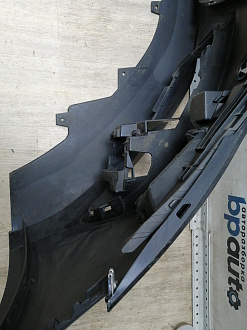 AA045631; Бампер передний; под паркт.; под омыват. (4G0 807 437) для Audi A6 C7/БУ; Оригинал; Р1, Мелкий дефект; 