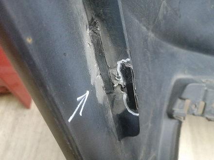 AA045750; Бампер передний, AMG; под паркт.; под омыват. (A1668856425) для Mercedes-Benz GL-klasse II (X166) (2012-2016)/БУ; Оригинал; Р1, Мелкий дефект; 