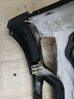 AA046505; Бампер передний; без паркт.; без омыват. (51117303750) для BMW Х1 I (E84) рест. (2012-2015)/БУ; Оригинал; Р1, Мелкий дефект; 