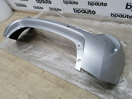 AA011373; Бампер задний; под паркт. (52159-02840) для Toyota Auris II (2013 — 2015)/БУ; Оригинал; Р0, Хорошее; (1F7) Серебро металик
