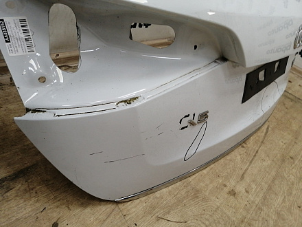 AA038152; Крышка багажника, алюминий (8R0827023C) для Audi Q5/БУ; Оригинал; Р2, Удовлетворительное; 